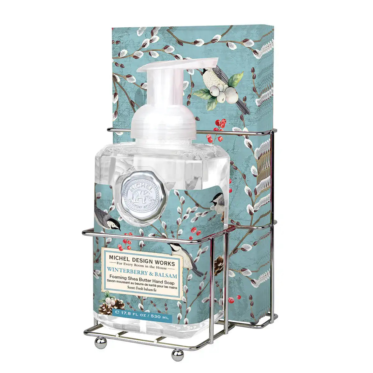Winterberry & Balsam Foaming Soap Napkin Set