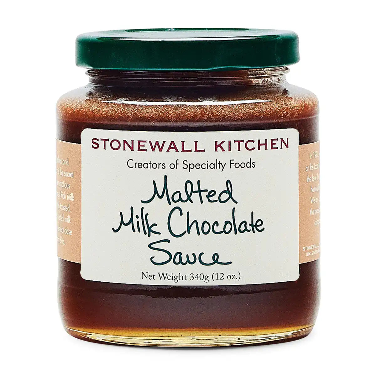 Malted Milk Chocolate Sauce