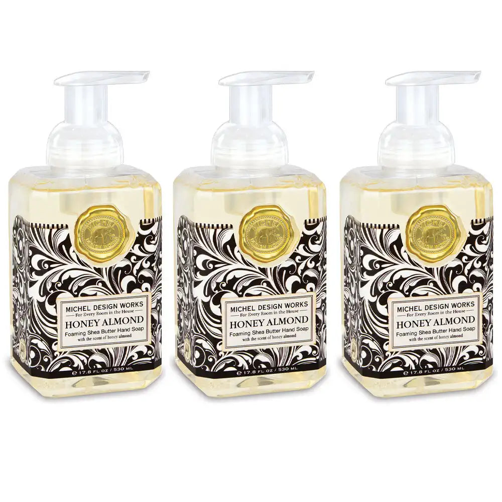 Honey Almond Foaming Hand Soap 3-Pack
