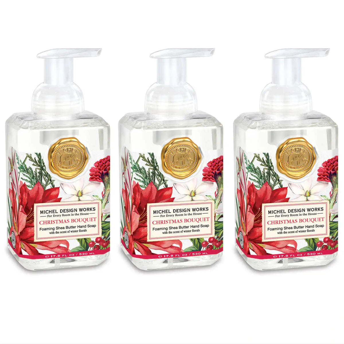 Christmas Bouquet Foaming Hand Soap