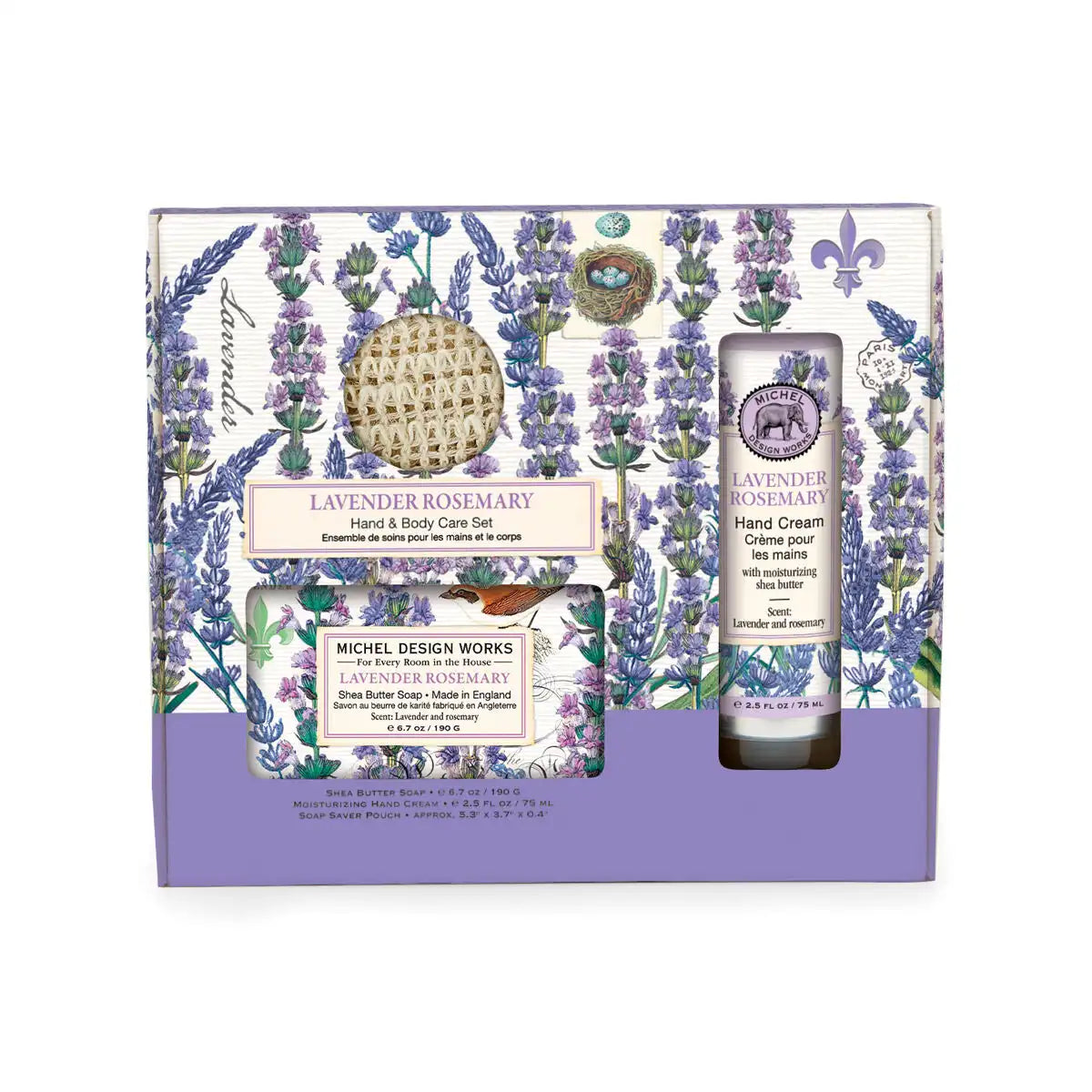 Lavender Rosemary Hand & Body Care Set