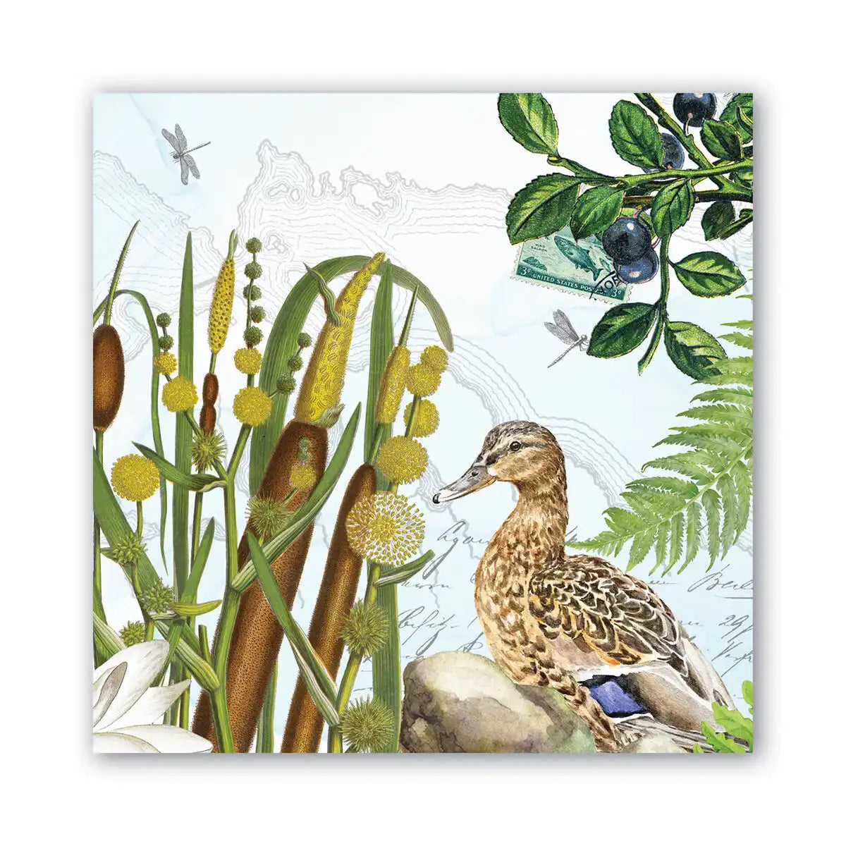 By the Lake Luncheon Napkins