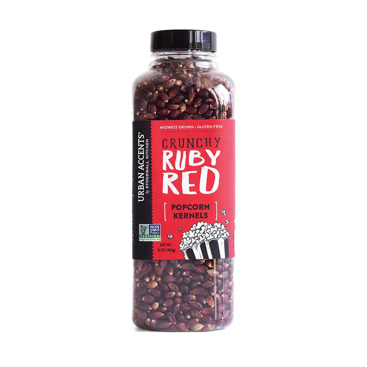 Crunchy Ruby Red Popcorn Kernels