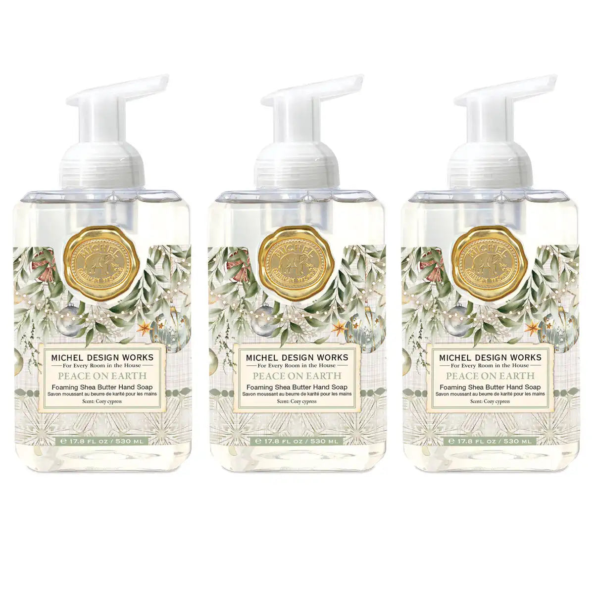 Peace on Earth Foaming Hand Soap 3-Pack
