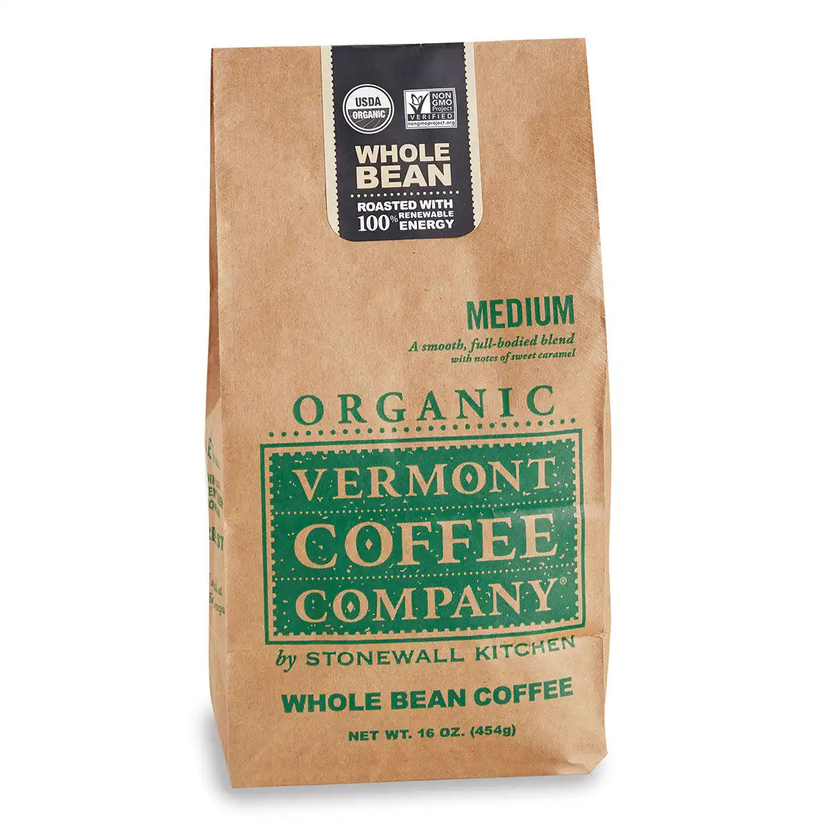 Organic Medium Whole Bean Coffee
