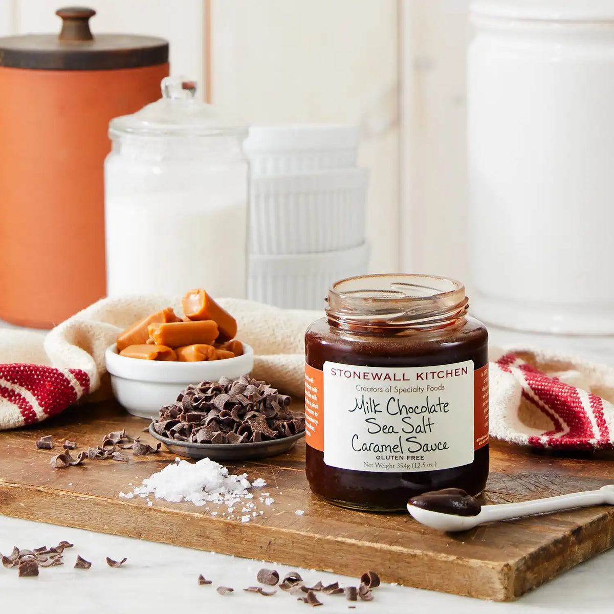 Milk Chocolate Sea Salt Caramel Sauce