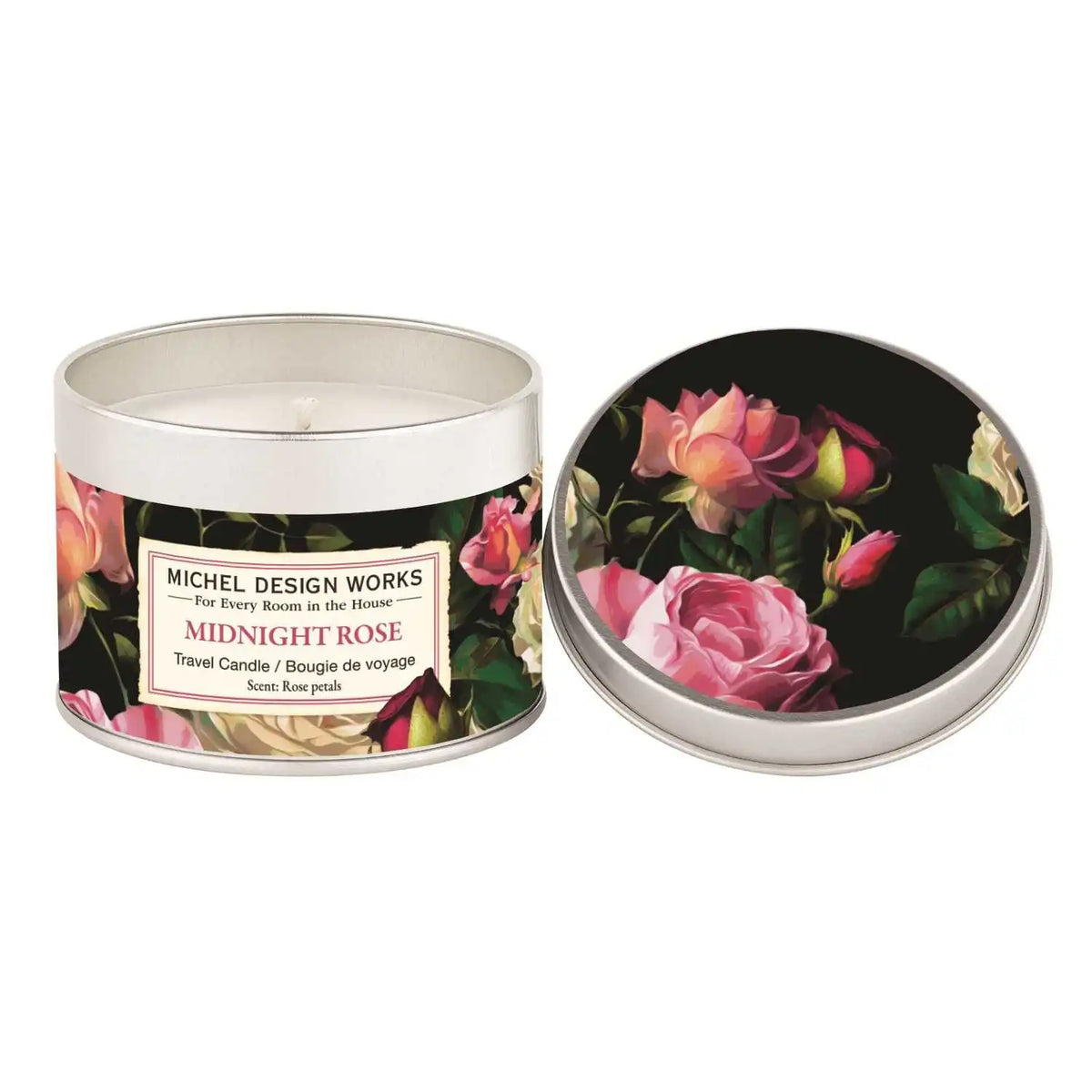 Midnight Rose Travel Candle