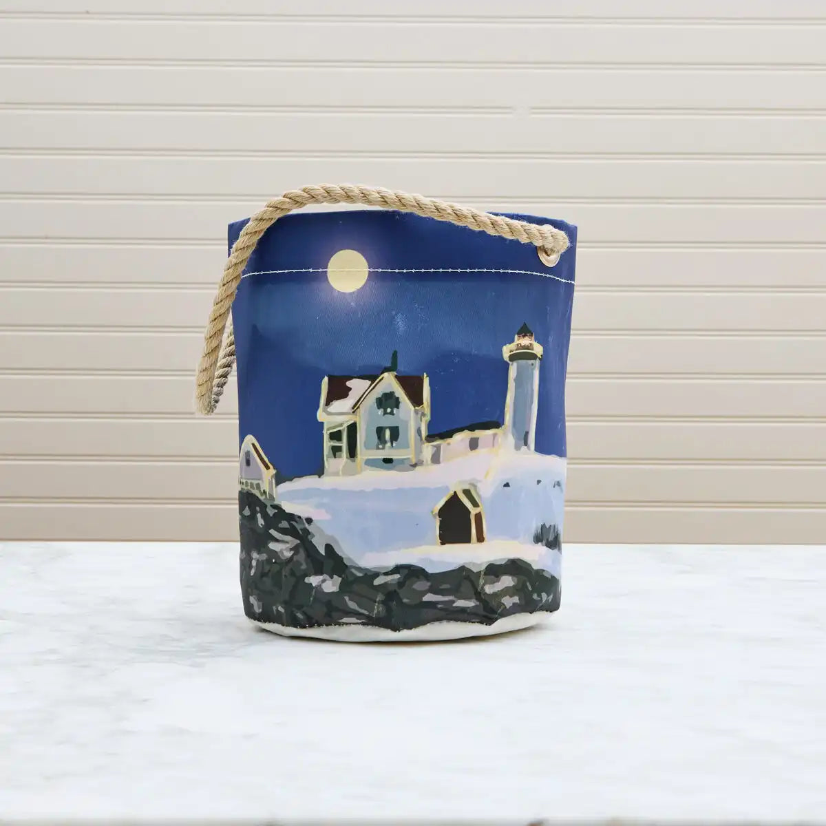 Sea Bags® December Cape Neddick Light Bucket Bag