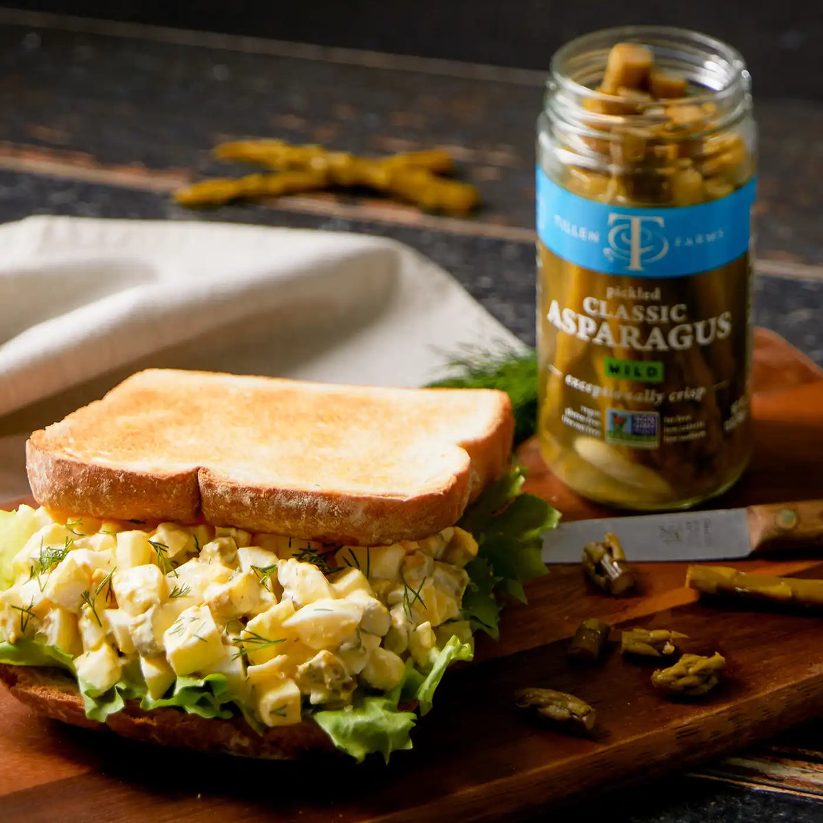 Mild Pickled Asparagus
