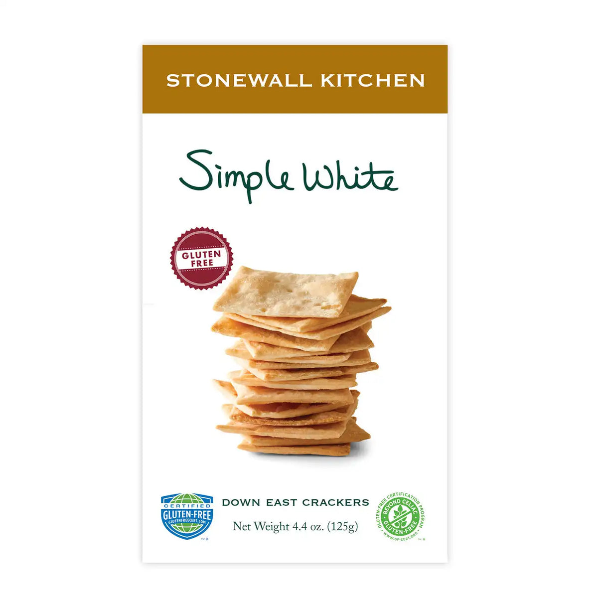 Gluten Free Simple White Crackers
